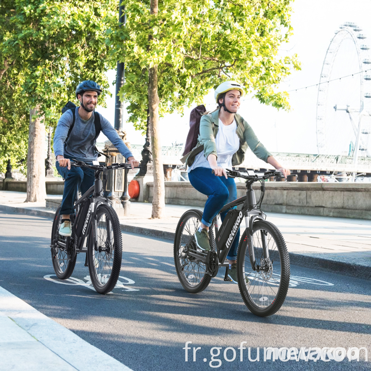 2022 Motor central à longue portée 36V 350W Vélo de montagne électrique Trek en gros Suspension complète Vélo électrique